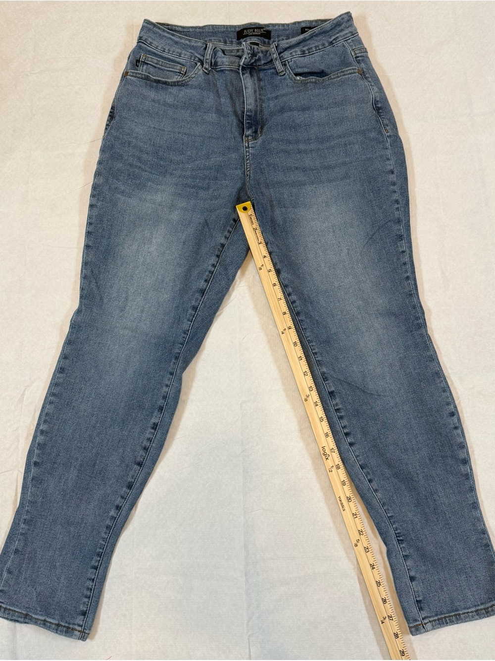 Judy Blue Curvy High Waist Boyfriend Jeans Vintage Wash 14W JB88337 MD, sz 14W